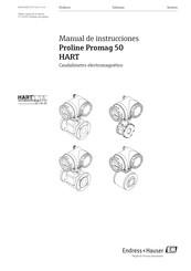 Endress+Hauser Proline Promag 50 HART Manual De Instrucciones