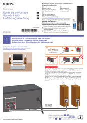 Sony STR-DH190 Guía De Inicio