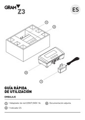 Gram Z3 Serie Guía Rápida De Utilización