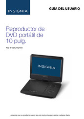 Insignia NS-P10DVD18 Guia Del Usuario