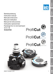 LEITZ ProfilCut Manual De Instrucciones