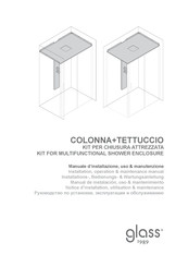 Glass 1989 COLONNA+TETTUCCIO Installation, Operation And Maintenance Manual