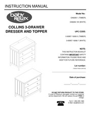 Baby Relax COLLINS DA8269-1 Manual Del Usuario