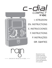 Rain C-Rain Compact Instrucciones