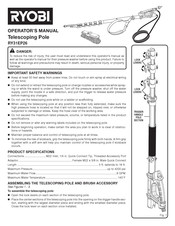 Ryobi RY31EP26 Manual Del Operador