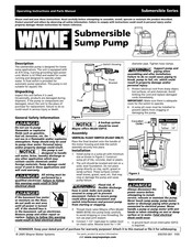 Wayne WF40 Manual De Instrucciones