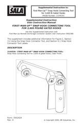 DBI SALA First-Man-Up 2104529 Manual De Instrucciones