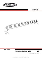 SHOWTEC Sunstrip Active MKII Manual De Instrucciones