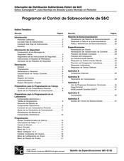 S&C 681-515S Hoja De Instrucciones