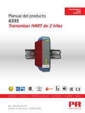 PR electronic 6335 Manual Del Producto