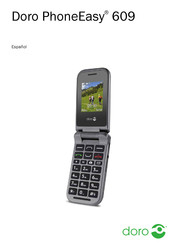 Doro PhoneEasy 609 Manual Del Usuario