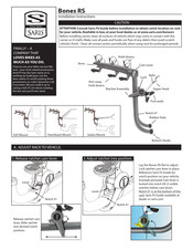 Saris Bones RS Instrucciones De Montaje