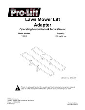 Pro-Lift T-5510 Manual De Piezas E Instrucciones De Funcionamiento