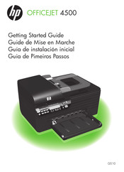 HP OFFICEJET 4500 Guía De Instalación Inicial