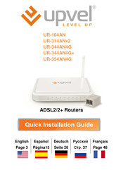 Upvel UR-104AN Manual Del Usuario