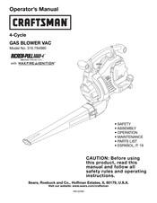 Craftsman 316.794980 Manual Del Operador