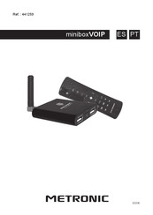 Metronic miniboxVOIP Manual De Instrucciones