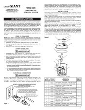 Franklin Electric Little Giant WRS-9EN Manual De Instrucciones