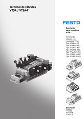 Festo VTSA-FB-03E Serie Manual De Instrucciones