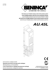 Beninca AU.45L Manual De Instrucciones