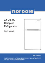 NORPOLE NPDR340STE Manual De Usuario