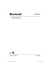 EINHELL KGH 4200 Manual De Instrucciones