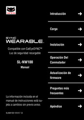 Cateye SYNC WEARABLE SL-NW100 Manual De Instrucciones