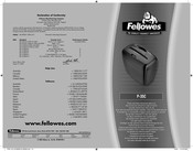 Fellowes POWERSHRED P-35C Manual De Instrucciones