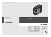 Bosch GLL 2 Professional Manual Original