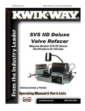 Kwik-Way SVS IID Deluxe Instrucciones Y Partes