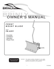 Brinly FB-42RY El Manual Del Propietario