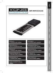 Konig Computer CMP-WNPCEXCA30 Manual De Uso