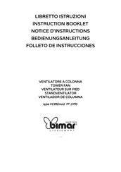 Bimar TF-37R Folleto De Instrucciones