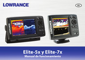 Lowrance Elite-7x Manual De Funcionamiento