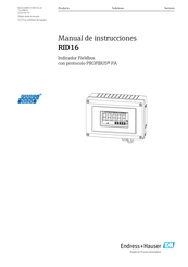 Endress+Hauser RID16 Manual De Instrucciones