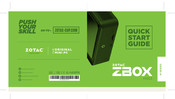 Zotac ZBOX Guía Rápida De Funcionamiento
