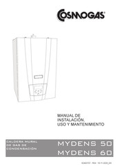 COSMOGAS MYDENS 50 Manual De Instalación, Uso Y Mantenimiento