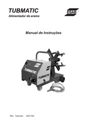 ESAB TUBMATIC 0401700 Manual De Instrucciones