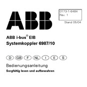 ABB i-bus EIB 6987/10 Manual De Instrucciones