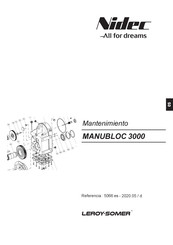 Nidec Leroy-Somer MANUBLOC 3000 Manual De Mantenimiento