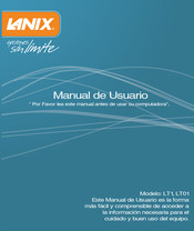 Lanix LT1 Manual De Usuario