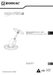 Zodiac KONTIKI 2 Manual De Instalación Y De Uso