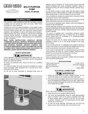 red lion RL-MP25A Hoja De Instrucciones