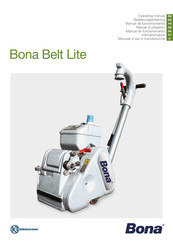 Bona Belt Lite Manual De Funcionamento