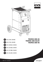 GYS TRIMIG 250-4S.DV Manual Del Usuario