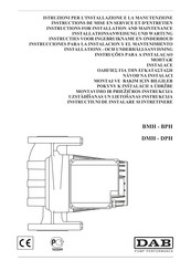 DAB DPH 150/360.80 T Instrucciones Para La Instalación Y El Mantenimiento