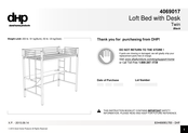 Dorel Home Products 4069017 Instrucciones De Montaje