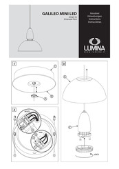 Lumina GALILEO MINI LED Instrucciones