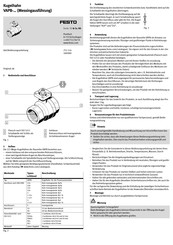 Festo VAPB Serie Instrucciones De Utilizacion