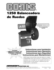 HENNESSY INDUSTRIES coats 1250 Instrucciones Para Instalación Y Operación